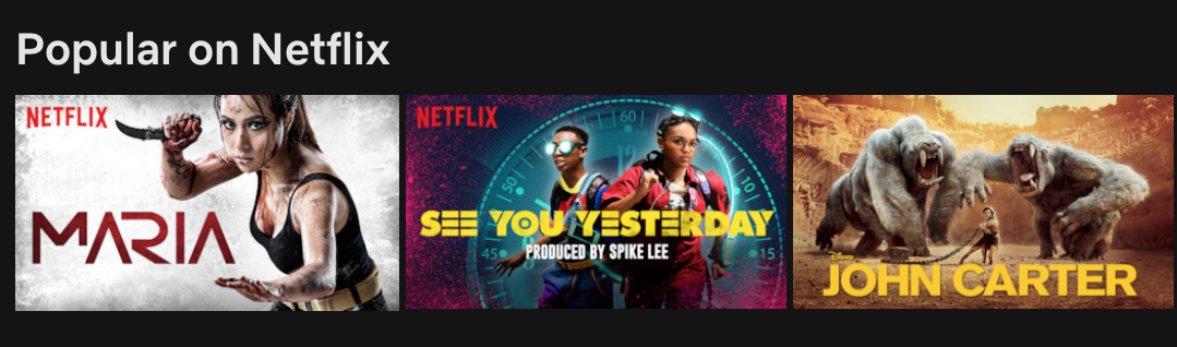 Netflix Popular
